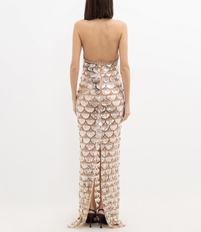 GENOVIA EMBR DRESS