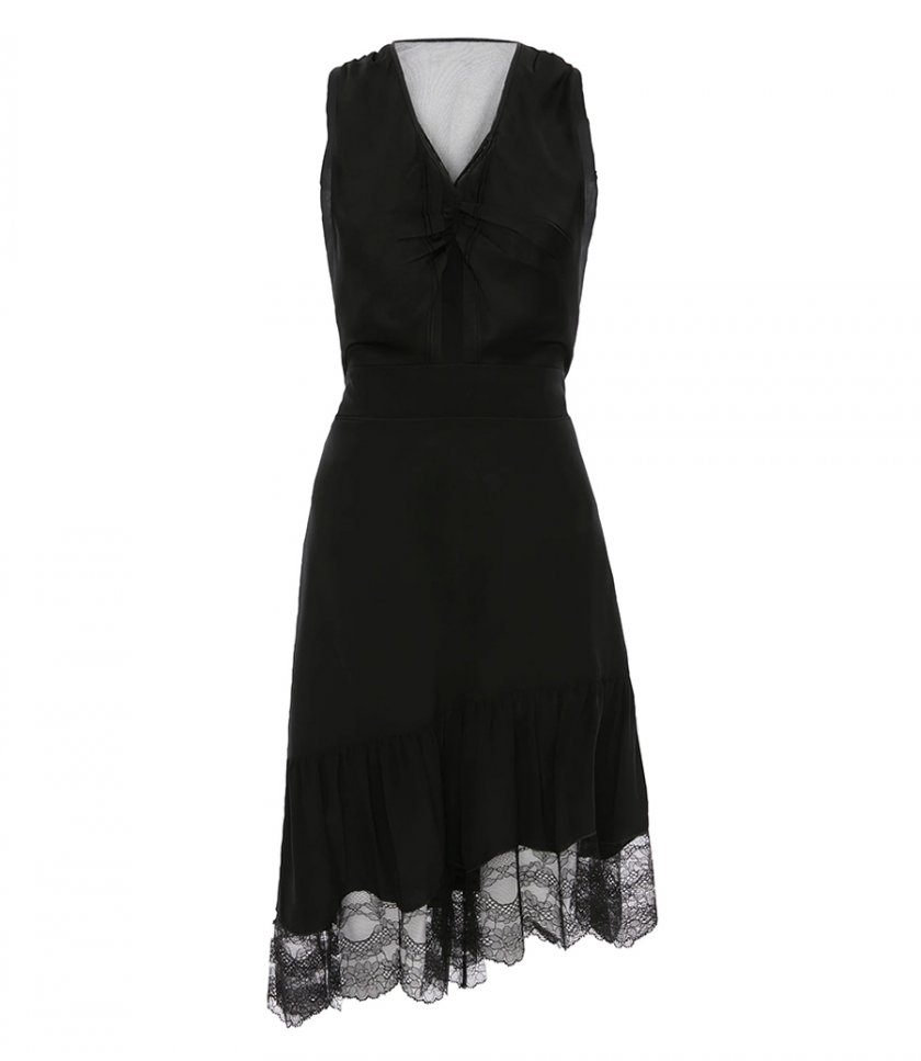 CLOTHES - GATHERED LACE DRESS