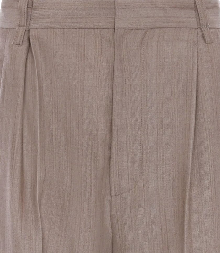 PLEATED WAIST TROUSER