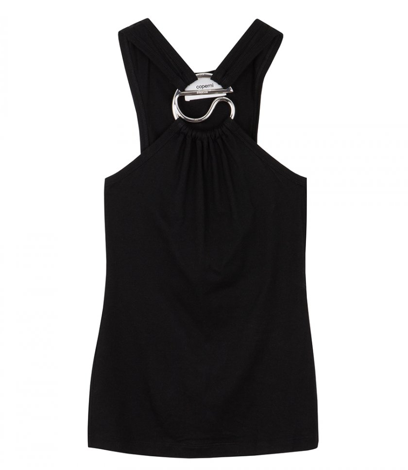 CLOTHES - C-LOGO CROSSED TOP