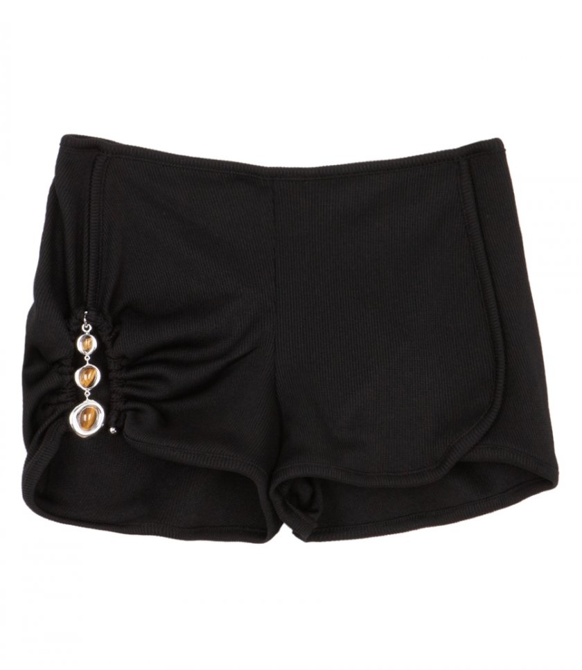SHORTS - DROPLET CRYSTAL TRACK SHORT