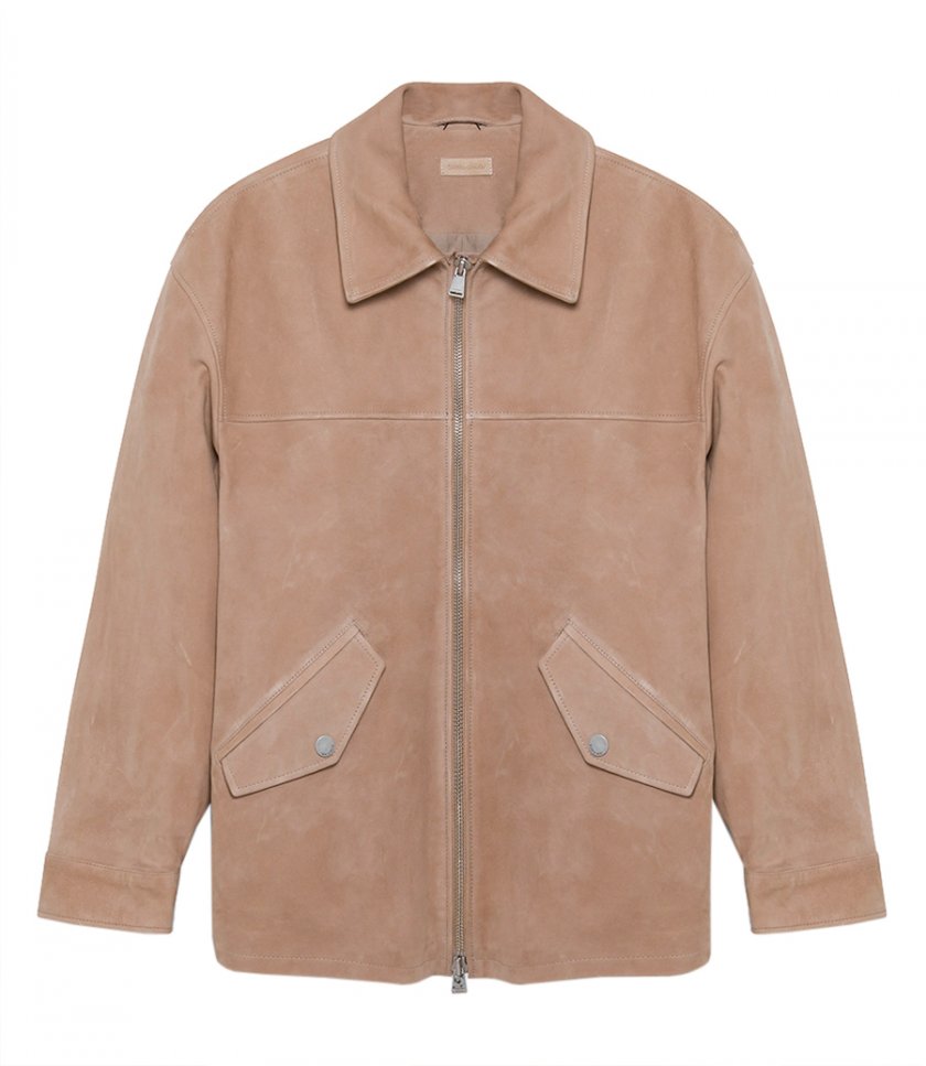 JACKETS - ASLAN LONG SUEDE JACKET