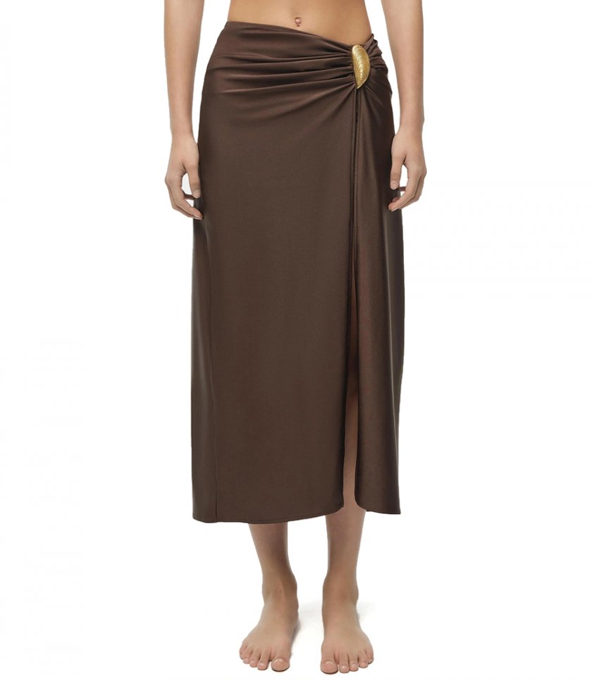 EIANA SHELL MIDI SKIRT