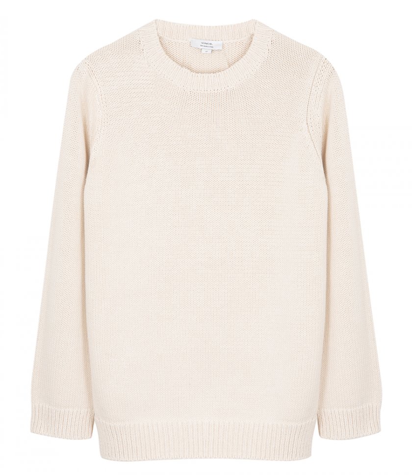 CLOTHES - TUNIC CREW NECK SWEATER