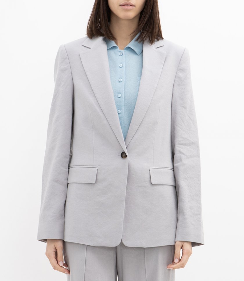 LINEN SINGLE BREASTED BLAZER