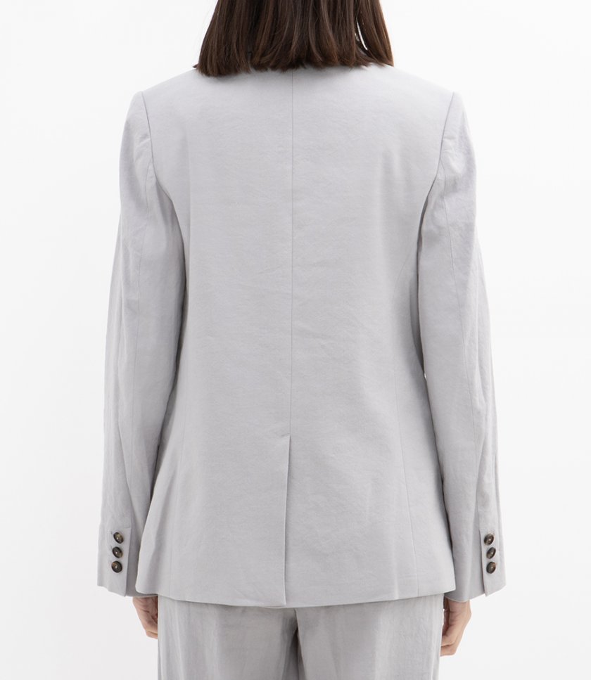 LINEN SINGLE BREASTED BLAZER
