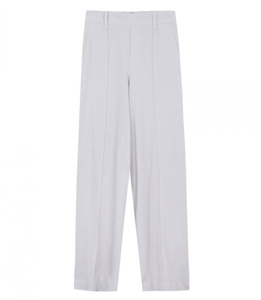 PANTS - HIGH RISE PULL ON LINEN PANT