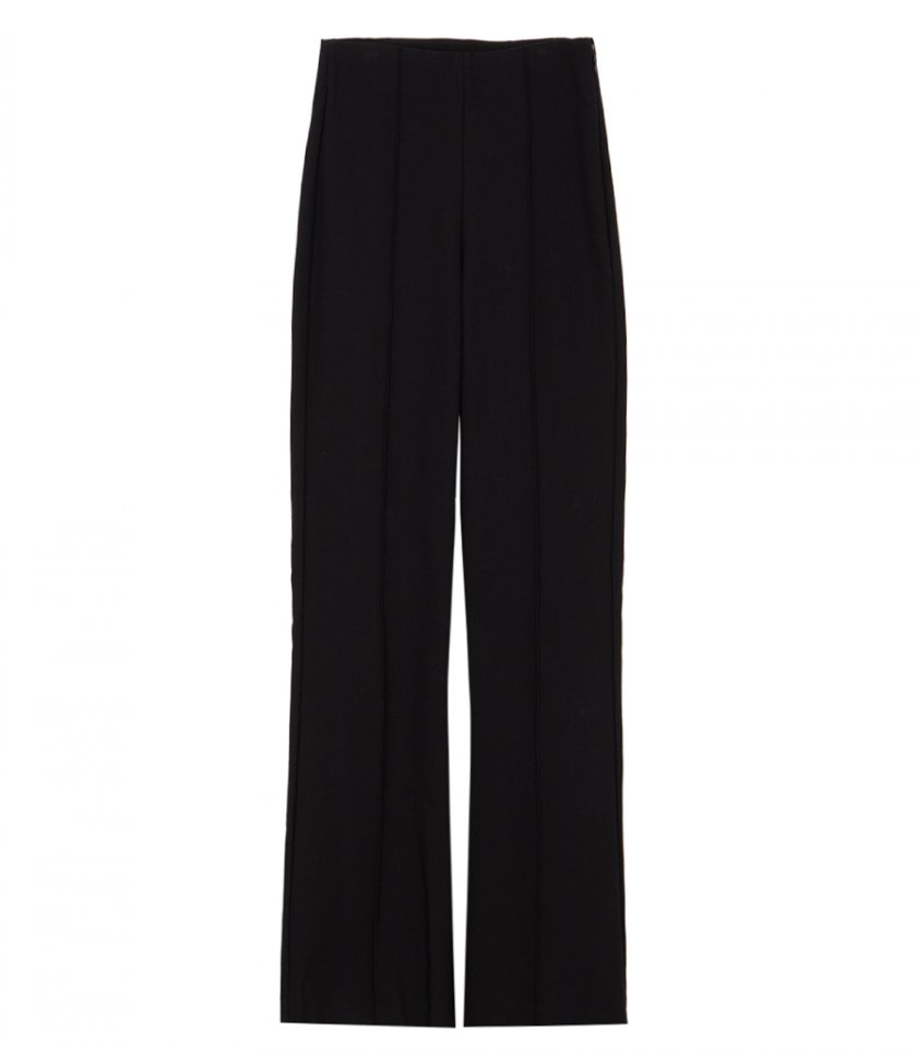 PANTS - NIKI MID RISE CROP FLARE PANT