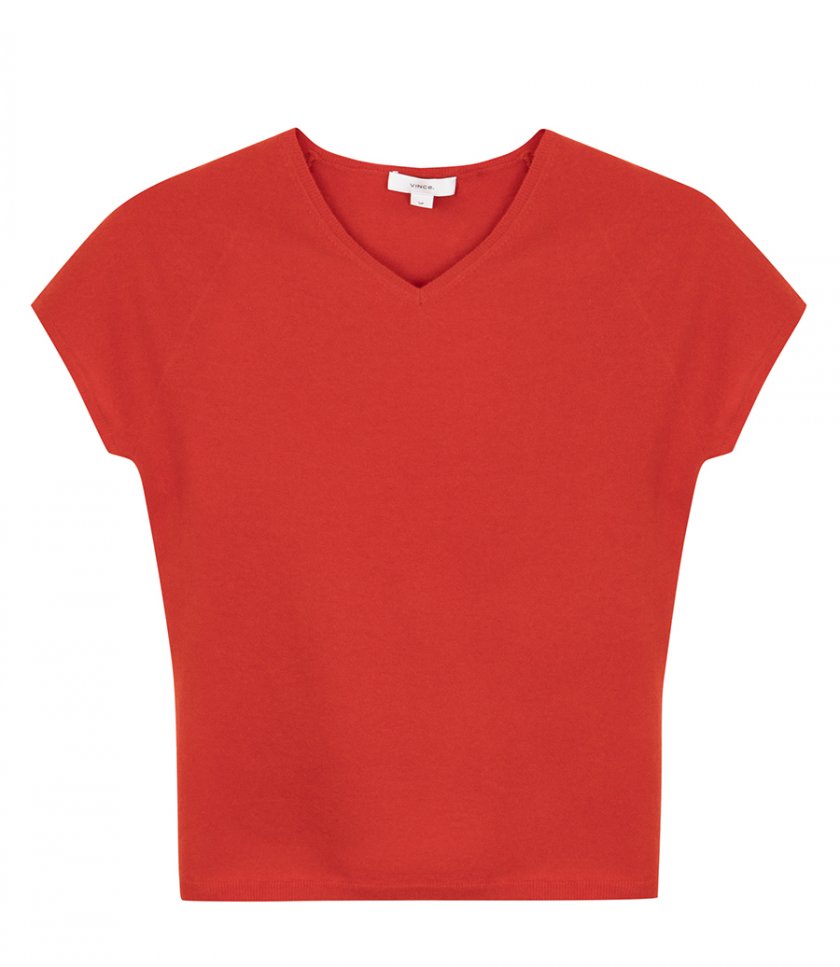 CLOTHES - HIGH V-NECK SS