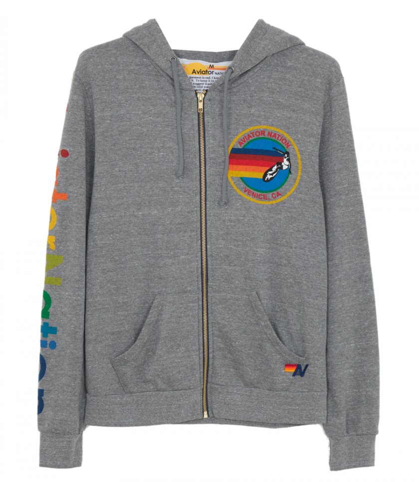 AVIATOR NATION - AV ZIP HOODIE