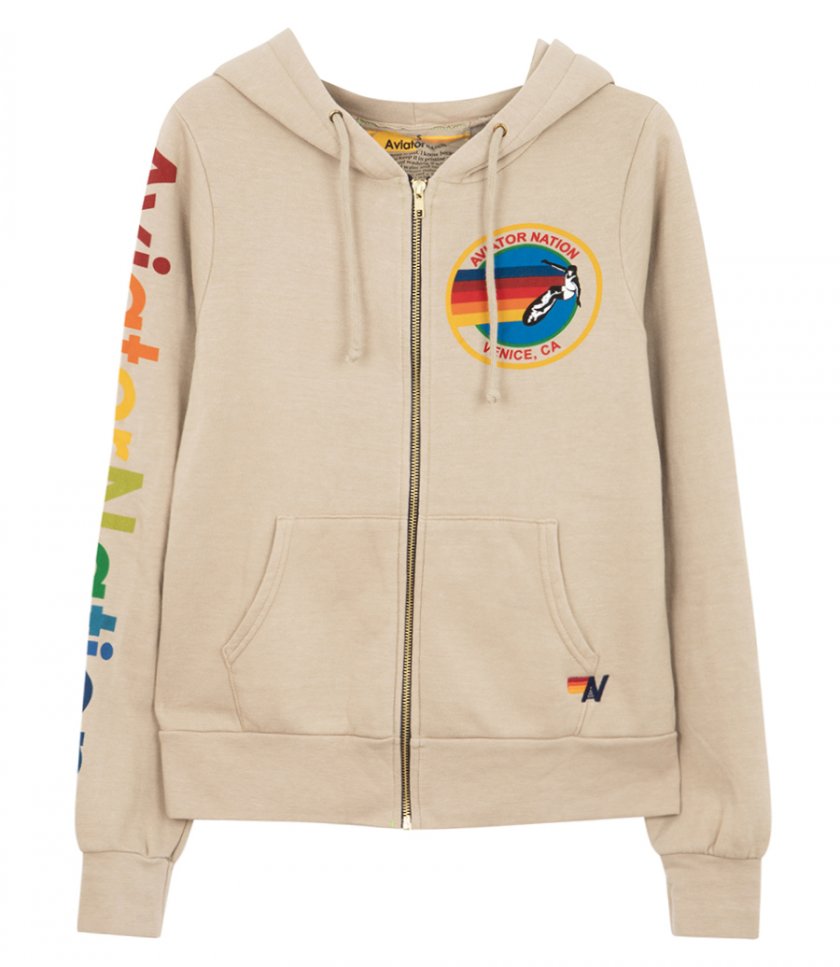 AVIATOR NATION - AV ZIP HOODIE