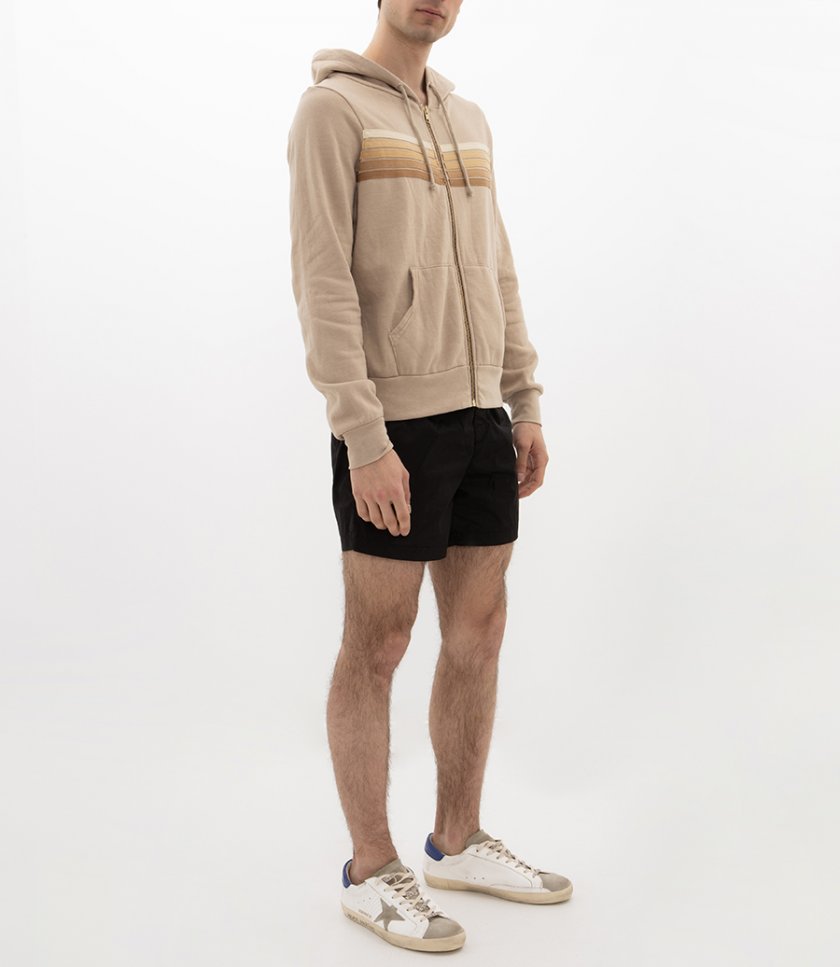 5 STRIPE ZIP HOODIE
