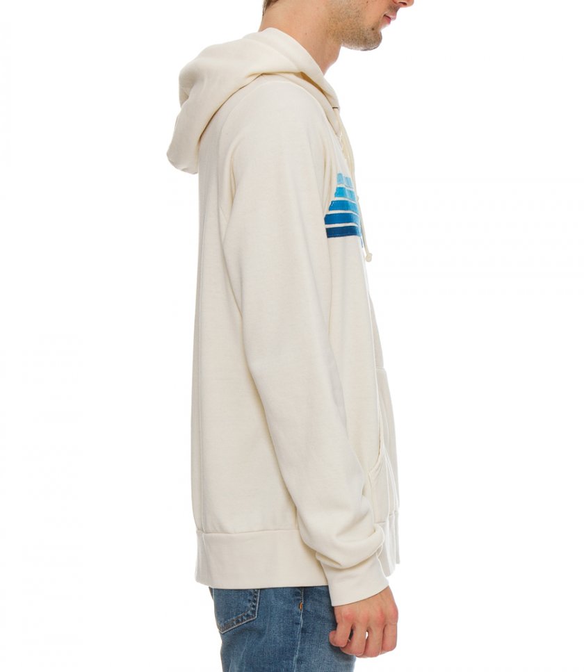 5 STRIPE ZIP HOODIE