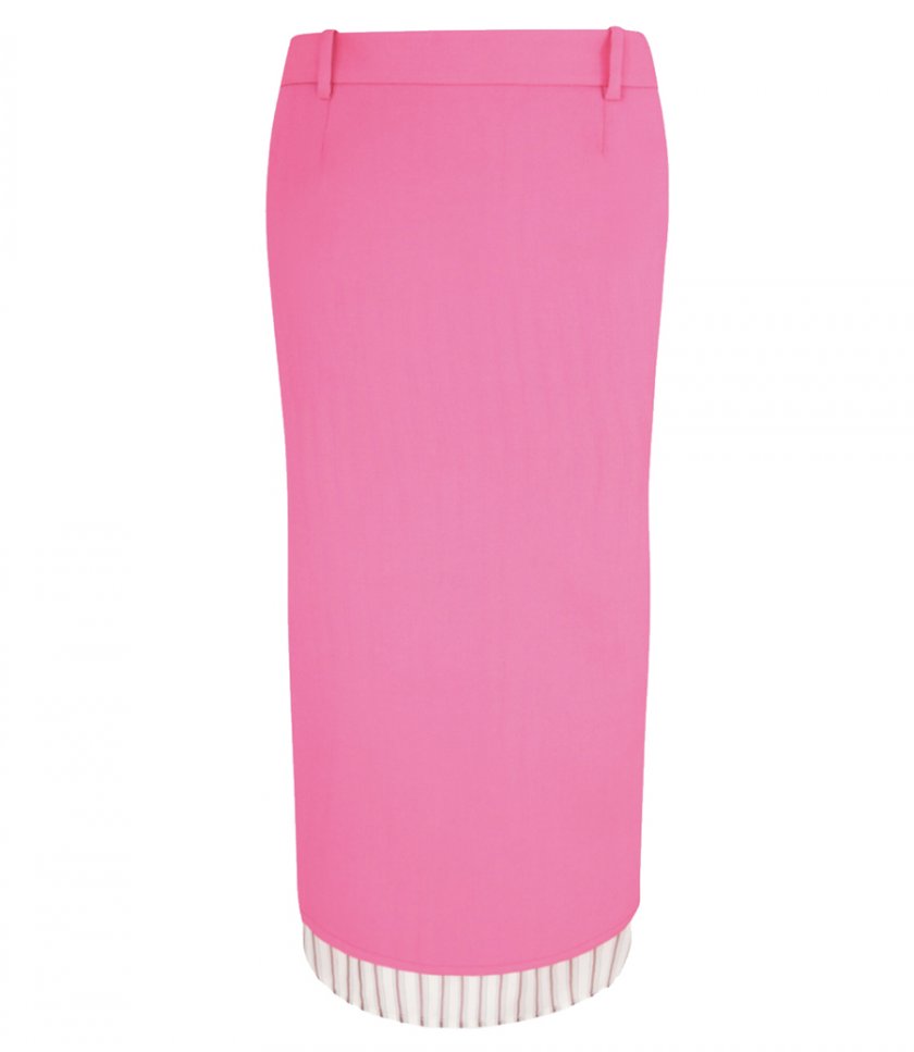 CLOTHES - GABARDINE MIDI SKIRT