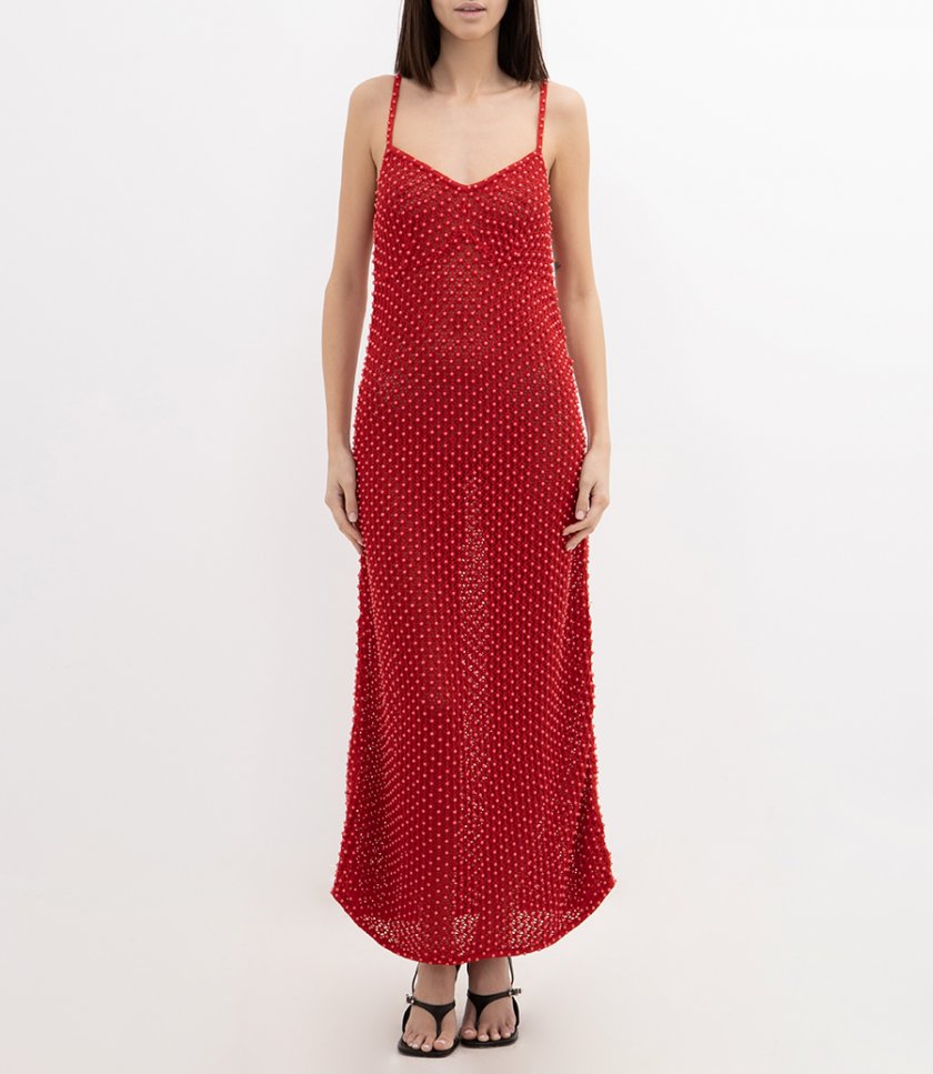 KNIT LONG DRESS