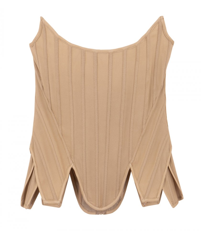 GIUSEPPE DI MORABITO - SCULPTED CORSET STYLE TOP