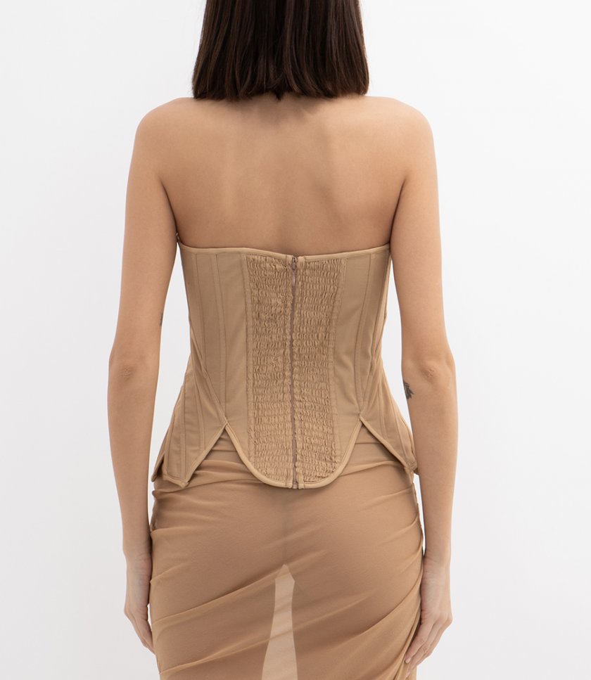 SCULPTED CORSET STYLE TOP