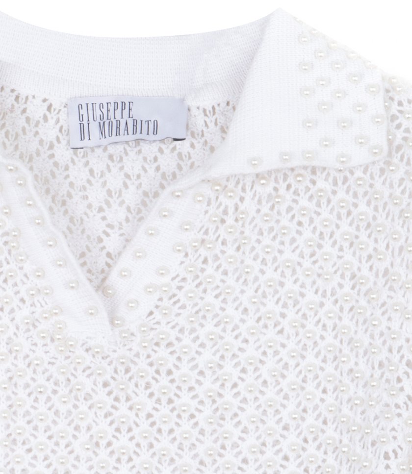 CROPPED KNIT TOP
