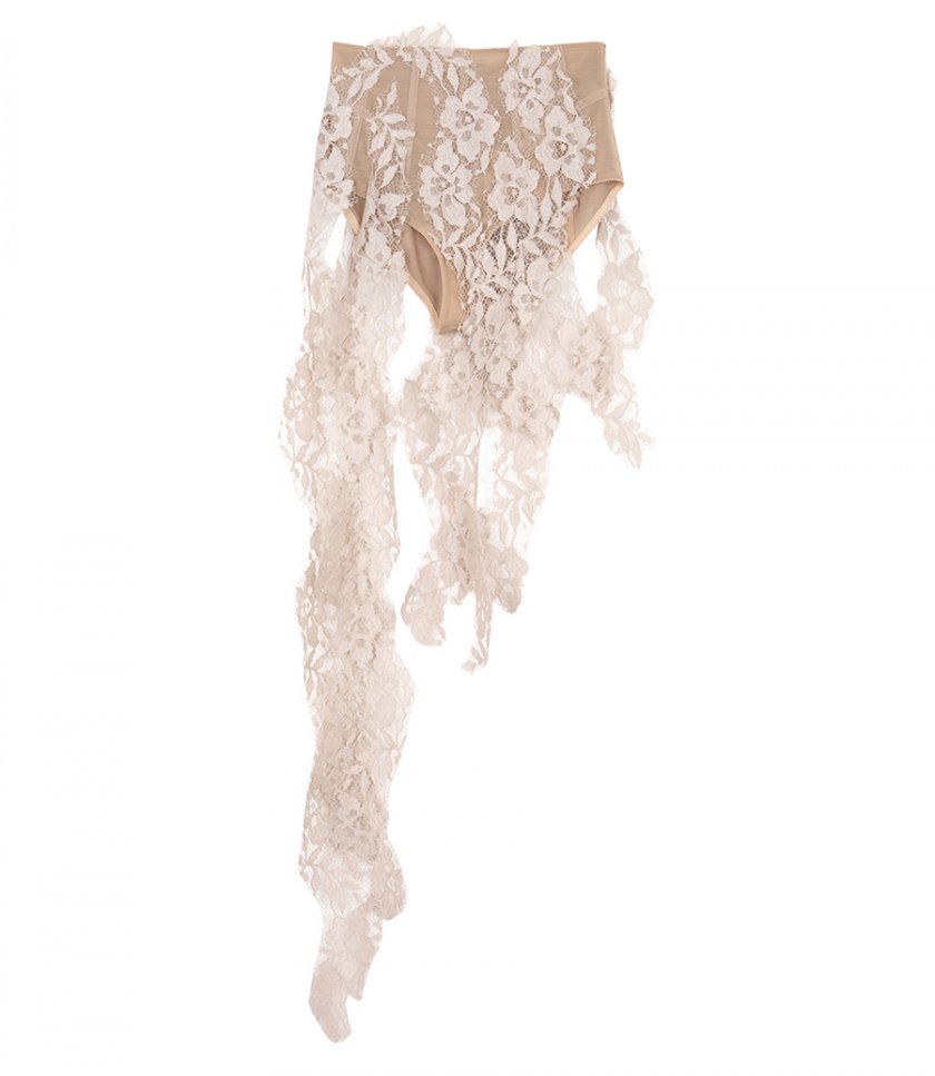 GIUSEPPE DI MORABITO - SHORTS WITH LACE