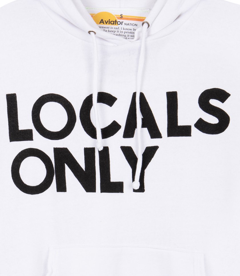 LOCALS ONLY RELAXED PULLOVER HOODIE