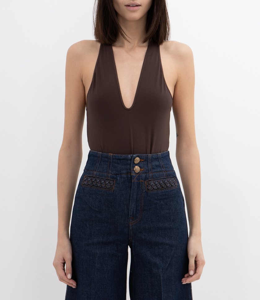 LUNA PLUNGE BODYSUIT