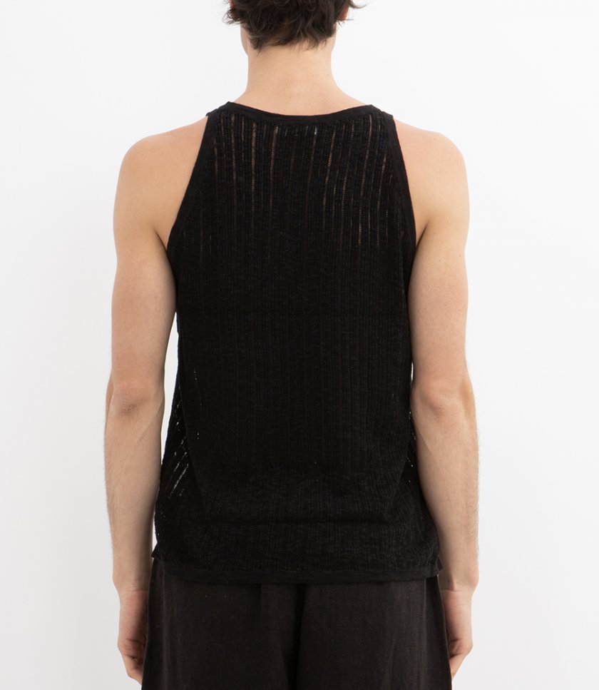 POINTELLE KNIT TANK