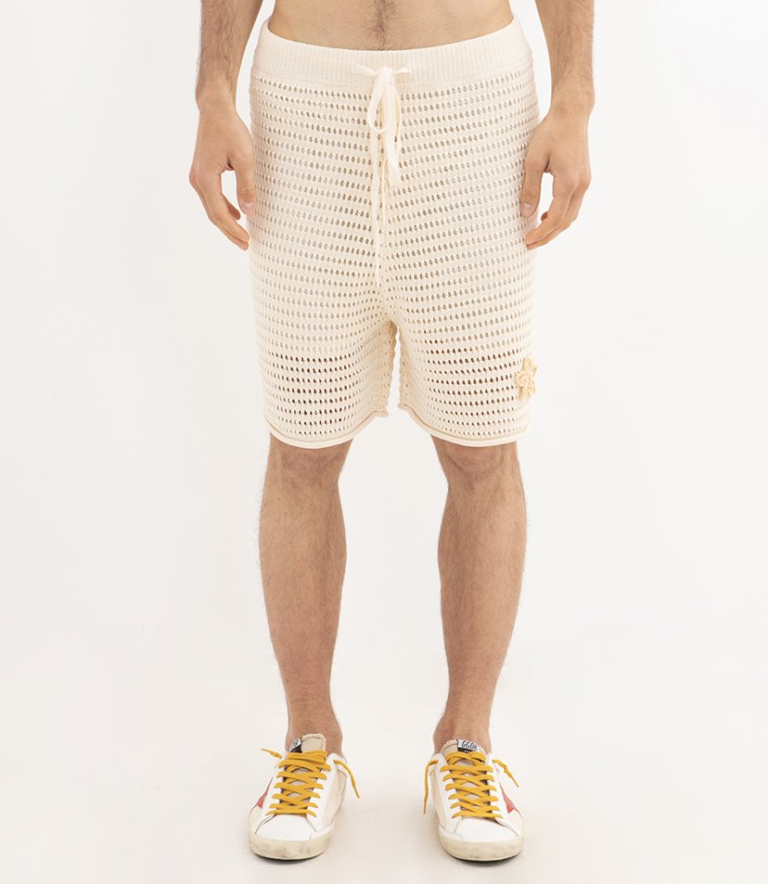 CROCHET FLOWER SHORTS