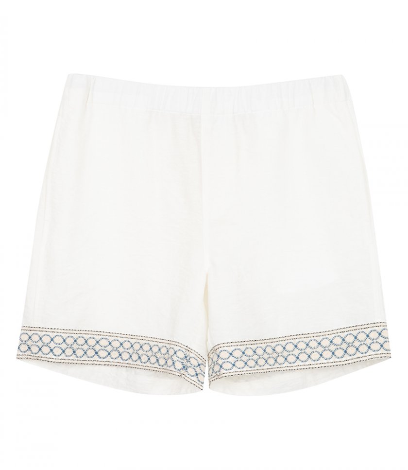 COMMAS - CROCHET TRIM RESORT SHORT