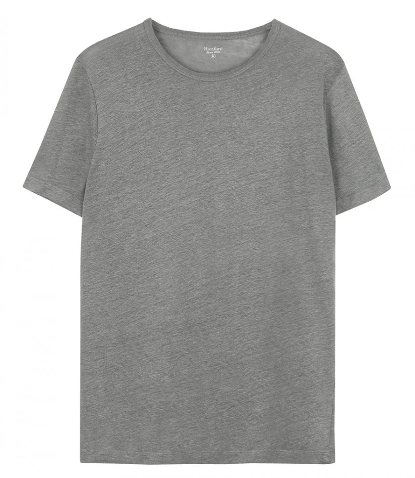 HARTFORD - LINEN CREW SS