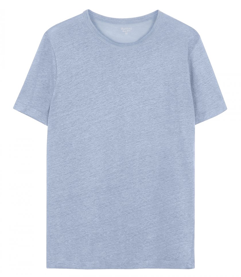 HARTFORD - LINEN CREW SS