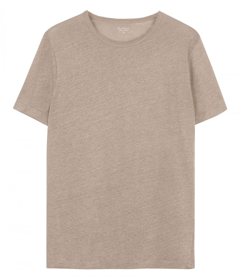 HARTFORD - LINEN CREW SS