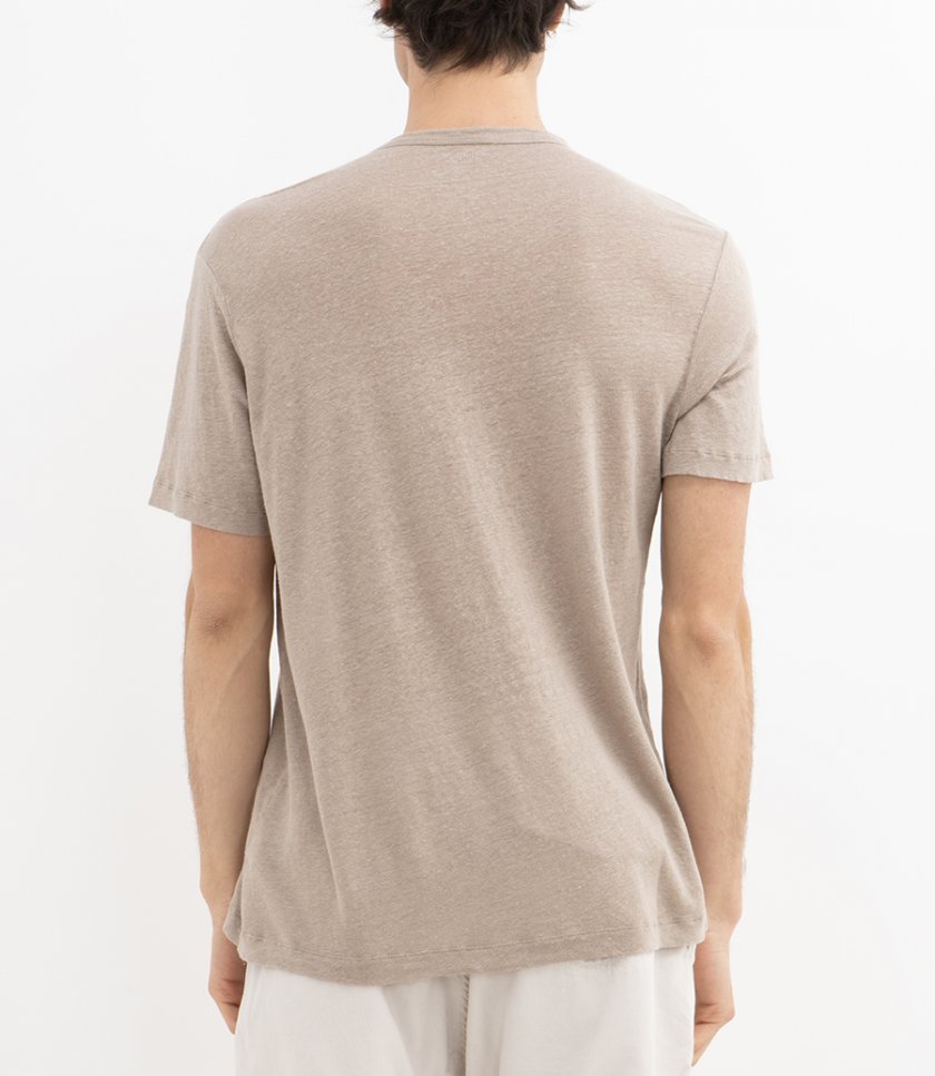LINEN CREW SS