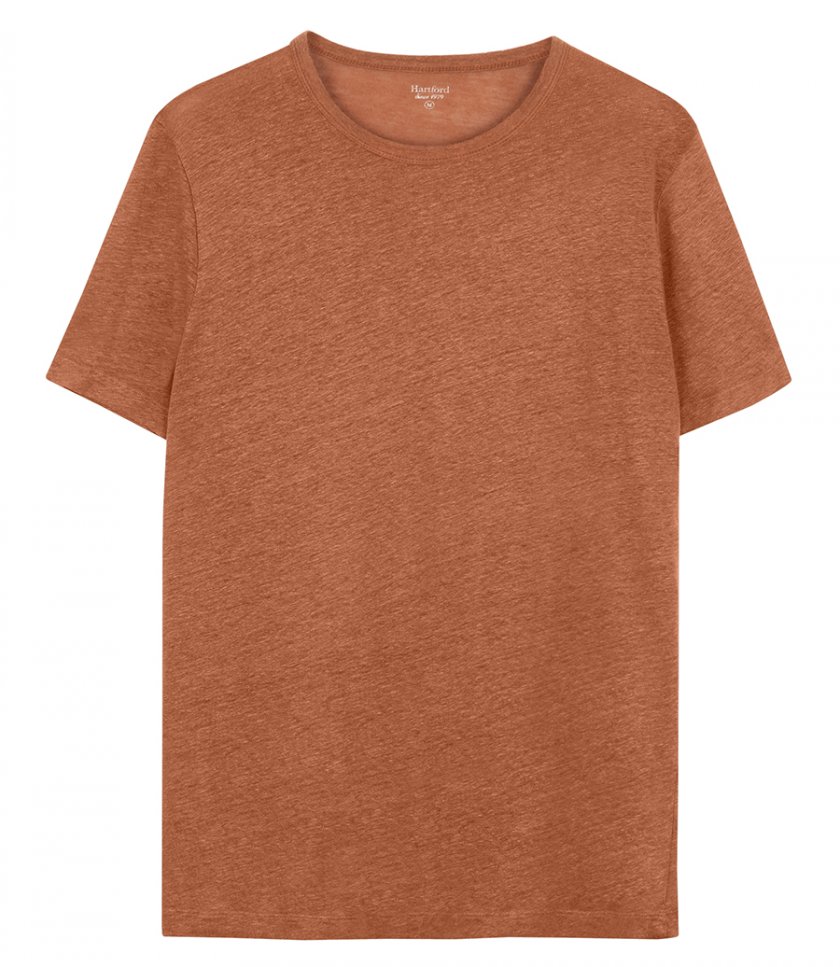 LINEN CREW SS