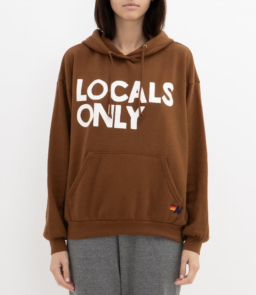 LOCALS ONLY RELAXED PULLOVER HOODIE