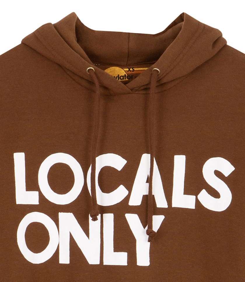 LOCALS ONLY RELAXED PULLOVER HOODIE