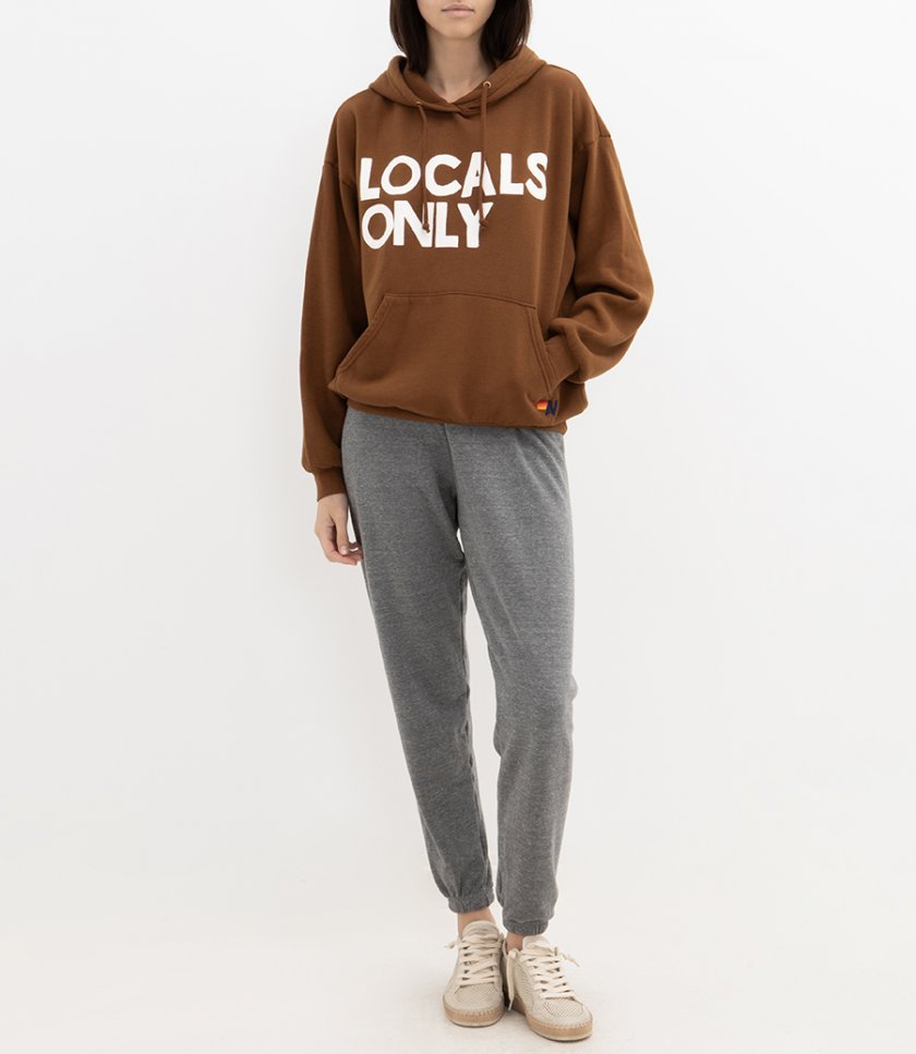 LOCALS ONLY RELAXED PULLOVER HOODIE