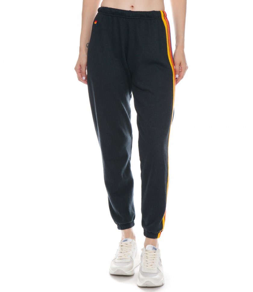 WOMENS 5 STRIPE SWEATPANT