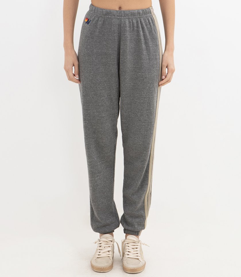 WOMENS 5 STRIPE SWEATPANT