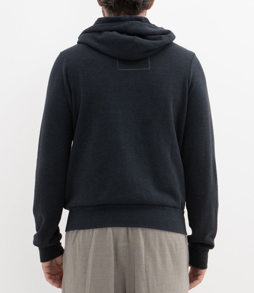 MOUNTAIN STITCH CHEVRON 4 ZIP HOODIE