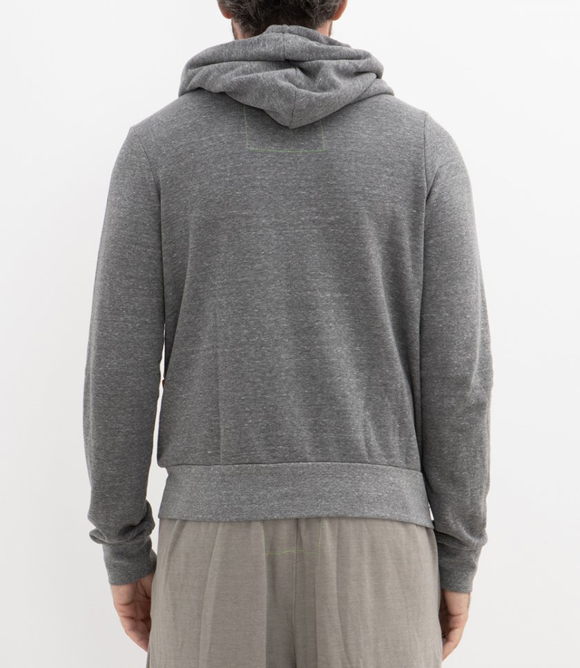 MOUNTAIN STITCH CHEVRON 4 ZIP HOODIE