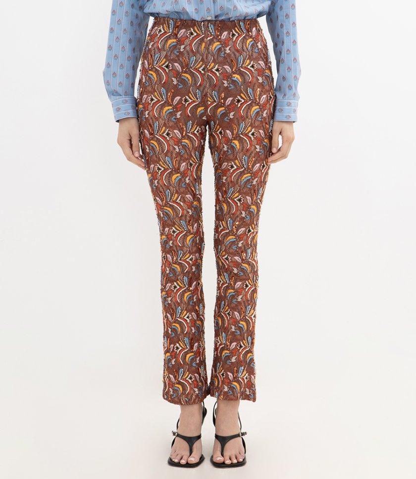 WOMENS STRAIGHT LEG TROUSERS