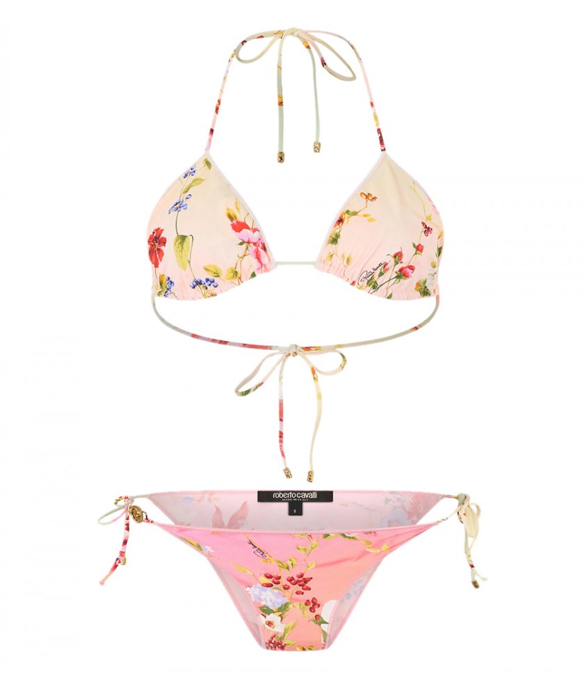 BEACHWEAR - MIAMI FLOWERS PRINT BIKINI