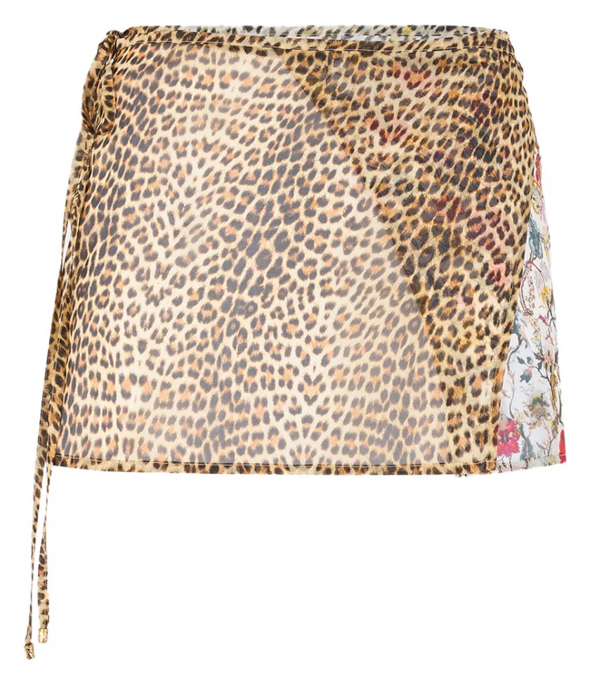 BEACHWEAR - BABY JAQUAR PRINT PAREO