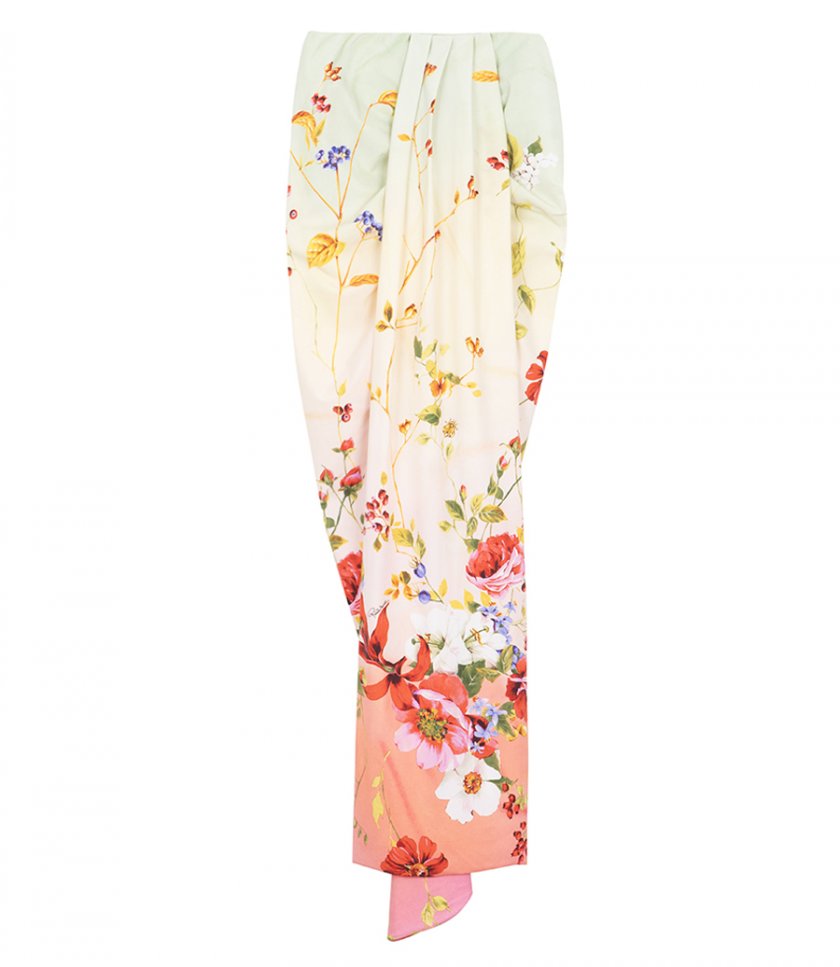 BEACHWEAR - MIAMI FLOWERS SARONG