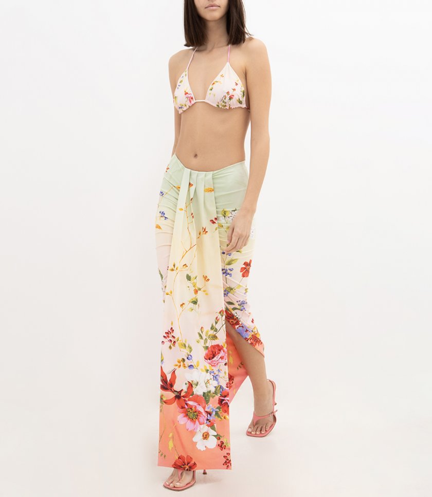 MIAMI FLOWERS SARONG