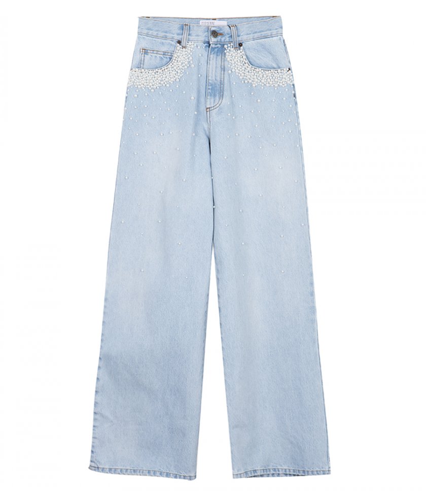 JEANS - CRYSTAL EMBELLISHED TROUSERS