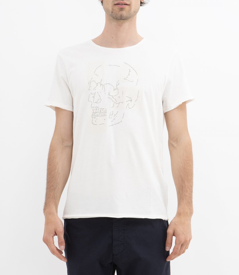 SKULL TILES GRAPHIC T-SHIRT