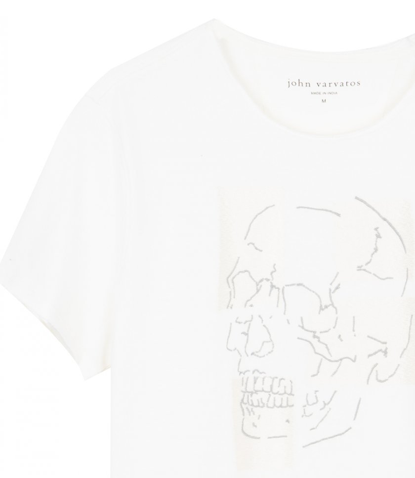 SKULL TILES GRAPHIC T-SHIRT