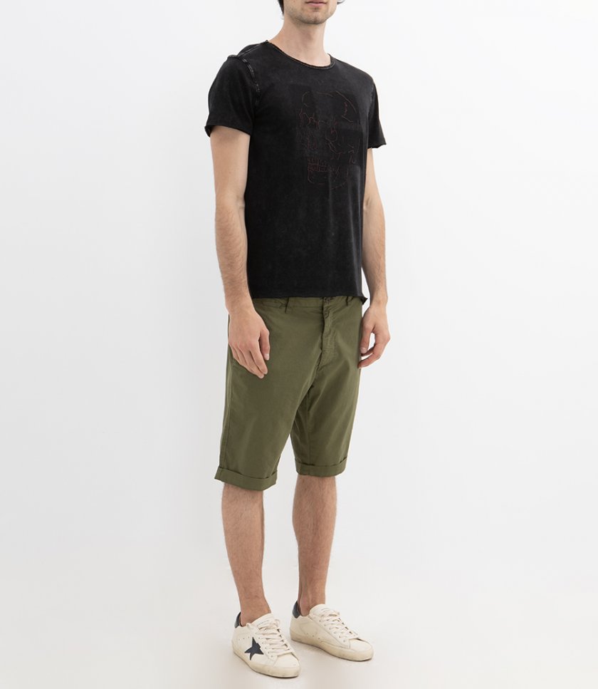 SKULL TILES GRAPHIC T-SHIRT