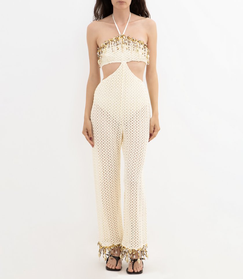 FRIDA MESH JUMPSUIT